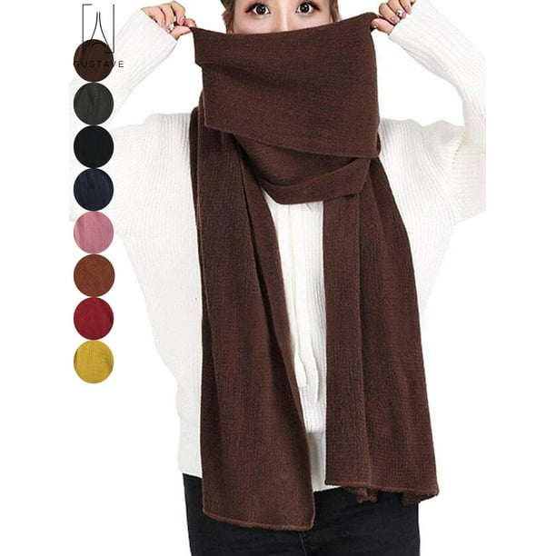 Classic Design Men Casual Shawl Winter Scarf Long Warm Cashmere Scarves 5 Colors